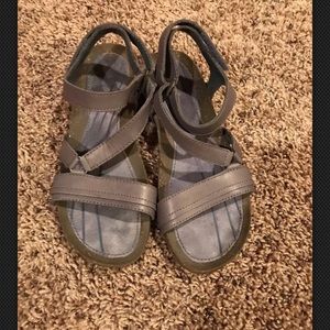 Teva Cabrillo Crossover Slate Sandals 6.5 Blue